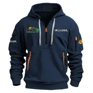 Allison National Walleye Tour Hoodie Half Zipper HCAH11501ALNW Hoodie