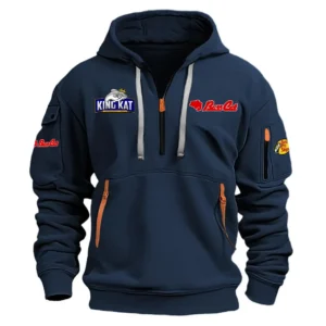 Bass Cat KingKat Tournament Hoodie Half Zipper HCAH11501BCKK Hoodie