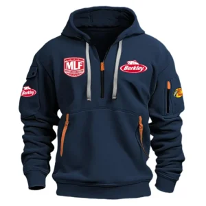 Berkley Major League Fishing Hoodie Half Zipper HCAH11501BKML Hoodie