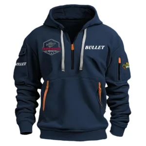 Bullet Crappie Master Tournament Hoodie Half Zipper HCAH11501BUCR Hoodie