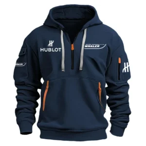 Boston Whaler Hublot Exclusive Logo Hoodie Half Zipper HCAH11501BWHB Hoodie