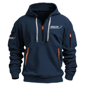 Boston Whaler Exclusive Logo Tournament Hoodie Half Zipper HCAH11501BWZ Hoodie