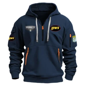 Lew's Bassmaster Elite Tournament Hoodie Half Zipper HCAH11501ELS Hoodie