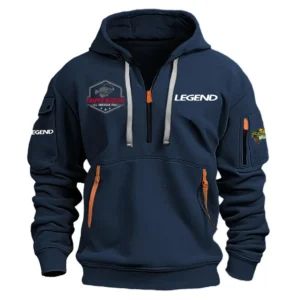 Legend Bass Boat Crappie Master Tournament Hoodie Half Zipper HCAH11501LEBCR Hoodie