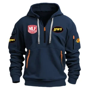 Lew's Major League Fishing Hoodie Half Zipper HCAH11501LSML Hoodie