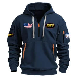 Lew's Exclusive Logo Hoodie Half Zipper HCAH11501LSUS Hoodie