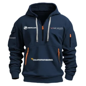 Vexus Mercury Humminbird Exclusive Logo Hoodie Half Zipper HCAH11501MVBHU Hoodie