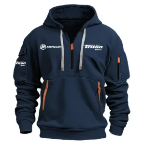 Hoodie Half Zipper HCAH11501TBM Hoodie