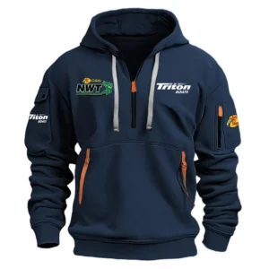 National Walleye Tour Hoodie Half Zipper HCAH11501TBNW Hoodie