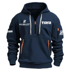 Tiara Yachts Hublot Exclusive Logo Hoodie Half Zipper HCAH11501TYHB Hoodie