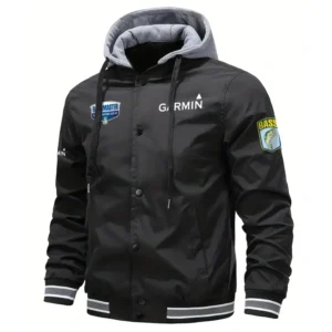 Garmin B.A.S.S. Nation Tournament Hooded Windbreaker Jacket HCPDBJ159GN Jacket