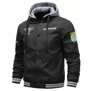 Nitro Bassmaster Elite Tournament Hooded Windbreaker Jacket HCPDBJ159NE Jacket
