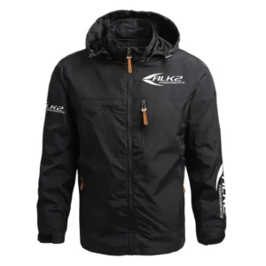 ALK2 Powerboats Exclusive Logo Waterproof Outdoor Jacket Detachable Hood HCPDJH611A2Z Jacket