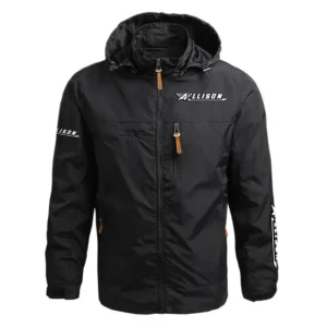 Allison Exclusive Logo Waterproof Outdoor Jacket Detachable Hood HCPDJH611ALZ Jacket