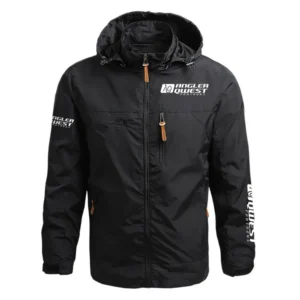 Angler Qwest Exclusive Logo Waterproof Outdoor Jacket Detachable Hood HCPDJH611AQZ Jacket