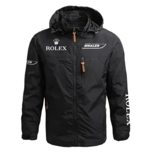 Boston Whaler Rolex Exclusive Logo Waterproof Outdoor Jacket Detachable Hood HCPDJH611BWRL Jacket