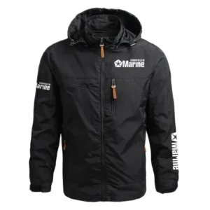 Chrysler Marine Exclusive Logo Waterproof Outdoor Jacket Detachable Hood HCPDJH611CMZ Jacket