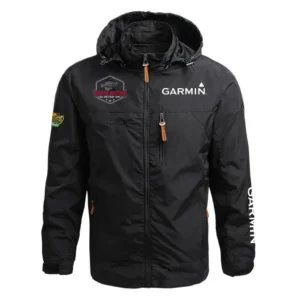 Garmin Crappie Master Tournament Waterproof Outdoor Jacket Detachable Hood HCPDJH611GCR Jacket