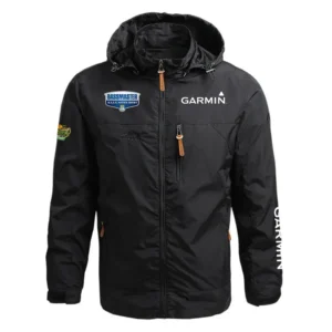 Garmin B.A.S.S. Nation Tournament Waterproof Outdoor Jacket Detachable Hood HCPDJH611GN Jacket