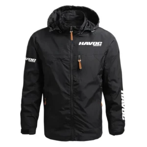 Havoc Exclusive Logo Waterproof Outdoor Jacket Detachable Hood HCPDJH611HAZ Jacket