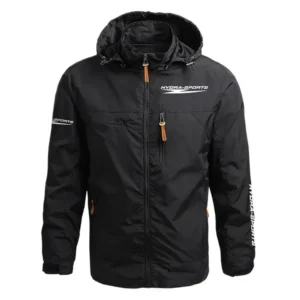Hydra Sports Exclusive Logo Waterproof Outdoor Jacket Detachable Hood HCPDJH611HDZ Jacket
