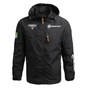 Mercury Bassmaster Elite Tournament Waterproof Outdoor Jacket Detachable Hood HCPDJH611ME Jacket