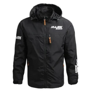 Majek Exclusive Logo Waterproof Outdoor Jacket Detachable Hood HCPDJH611MJZ Jacket