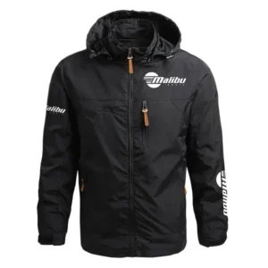 Malibu Exclusive Logo Waterproof Outdoor Jacket Detachable Hood HCPDJH611MLZ Jacket