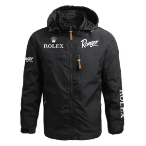 Ranger Rolex Exclusive Logo Waterproof Outdoor Jacket Detachable Hood HCPDJH611RBRL Jacket