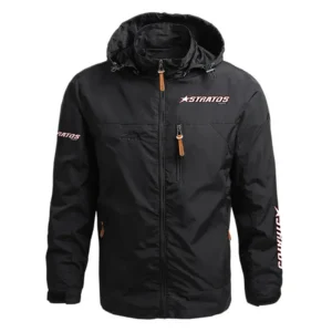 Stratos Exclusive Logo Waterproof Outdoor Jacket Detachable Hood HCPDJH611SAZ Jacket