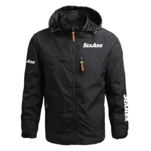 SeaArk Exclusive Logo Waterproof Outdoor Jacket Detachable Hood HCPDJH611SGZ Jacket