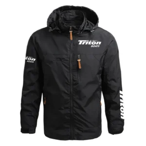 Exclusive Logo Waterproof Outdoor Jacket Detachable Hood HCPDJH611TBZ Jacket