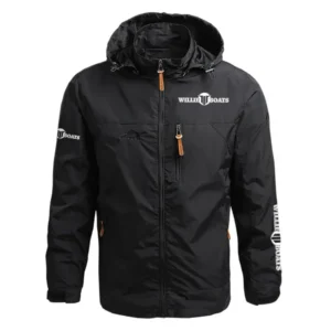 Willie Exclusive Logo Waterproof Outdoor Jacket Detachable Hood HCPDJH611WIZ Jacket
