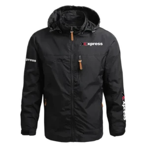 Xpress Exclusive Logo Waterproof Outdoor Jacket Detachable Hood HCPDJH611XBZ Jacket