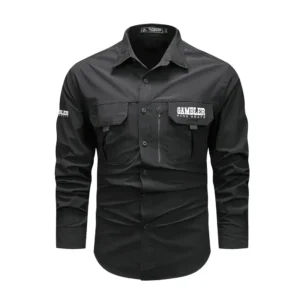 Gambler Exclusive Logo Long-Sleeved Shirt HCPDLS075GBZ Shirt