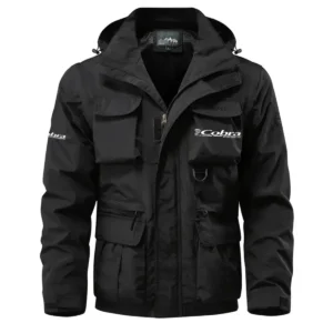 Cobra Exclusive Logo Waterproof Multi Pocket Jacket Detachable Hood and Sleeves HCPDMPJ529COZ Jacket