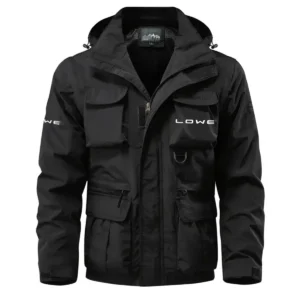 Lowe Exclusive Logo Waterproof Multi Pocket Jacket Detachable Hood and Sleeves HCPDMPJ529LWZ Jacket
