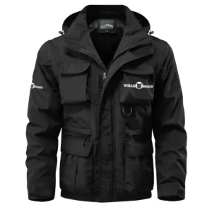 Willie Exclusive Logo Waterproof Multi Pocket Jacket Detachable Hood and Sleeves HCPDMPJ529WIZ Jacket