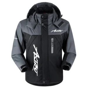 Astro Exclusive Logo Outdoor Charging Suit Plush Waterproof Windproof Jacket Detachable Hood HCPDPCS1409ASZ Jacket