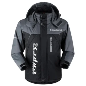 Cobra Exclusive Logo Outdoor Charging Suit Plush Waterproof Windproof Jacket Detachable Hood HCPDPCS1409COZ Jacket