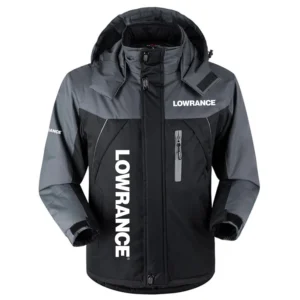 Lowrance Exclusive Logo Outdoor Charging Suit Plush Waterproof Windproof Jacket Detachable Hood HCPDPCS1409LZ Jacket