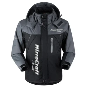 Mirrocraft Exclusive Logo Outdoor Charging Suit Plush Waterproof Windproof Jacket Detachable Hood HCPDPCS1409MCZ Jacket
