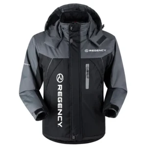 Regency Exclusive Logo Outdoor Charging Suit Plush Waterproof Windproof Jacket Detachable Hood HCPDPCS1409REZ Jacket