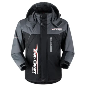 Yar-Craft Exclusive Logo Outdoor Charging Suit Plush Waterproof Windproof Jacket Detachable Hood HCPDPCS1409YCZ Jacket