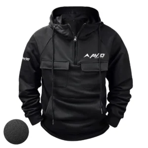 Avid Exclusive Logo Tactical Quarter Zip Hoodie HCPDTQH8AVZ Hoodie