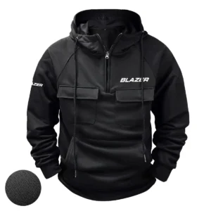 Blazer Exclusive Logo Tactical Quarter Zip Hoodie HCPDTQH8BLZ Hoodie