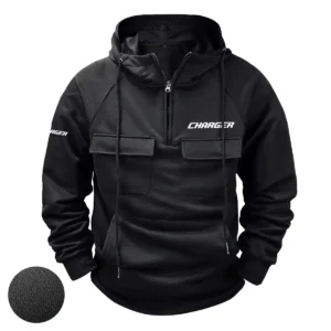 Charger Exclusive Logo Tactical Quarter Zip Hoodie HCPDTQH8CGZ Hoodie
