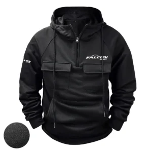 Falcon Exclusive Logo Tactical Quarter Zip Hoodie HCPDTQH8FAZ Hoodie