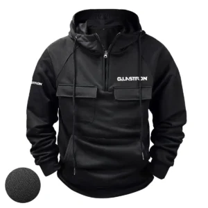 Glastron Exclusive Logo Tactical Quarter Zip Hoodie HCPDTQH8GLZ Hoodie