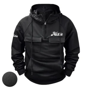 Hobie Exclusive Logo Tactical Quarter Zip Hoodie HCPDTQH8HEZ Hoodie